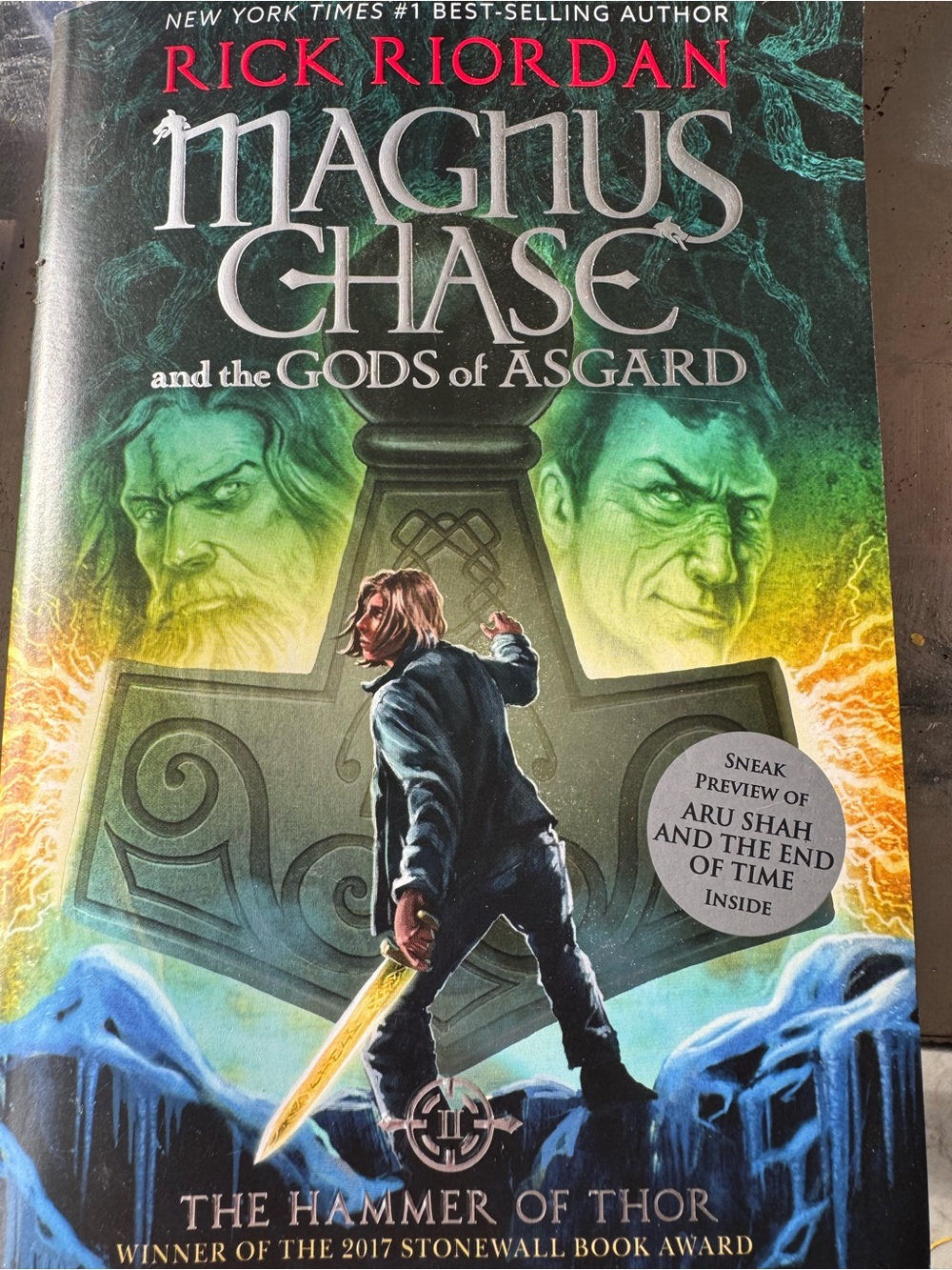 Magnus Chase And The Gods Of Asgard The Hammer And Thor Paperback